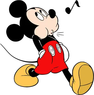 Classic_ Mickey_ Mouse_ Pose PNG image