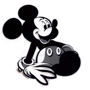 Classic Mickey Mouse Shadow PNG 58 PNG