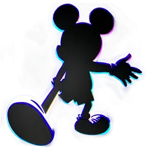 Classic Mickey Mouse Shadow Png 79 PNG image