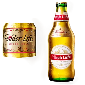 Classic Miller High Life Bottle Png 44 PNG image