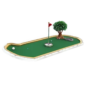 Classic Mini Golf Course Png 12 PNG image