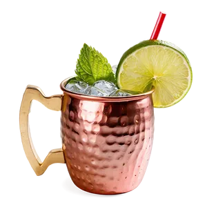 Classic Moscow Mule Cocktail Png Dxa PNG image