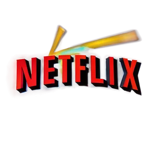 Classic Netflix Logo Transparent Iru PNG image