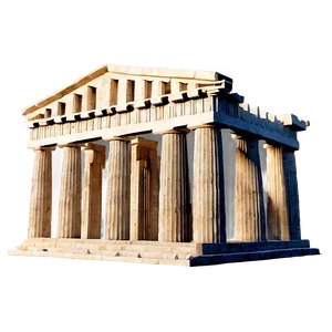 Classic Parthenon Architecture PNG Fhj59 PNG