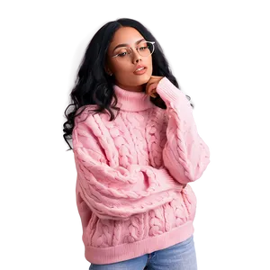 Classic Pink Sweater Png Jln89 PNG image