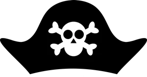 Classic Pirate Hat Icon PNG