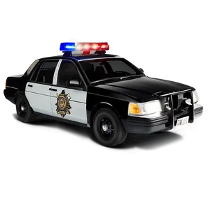 Classic Police Car PNG Fdk36 PNG