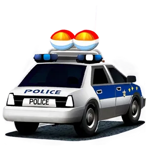 Classic Police Car PNG Oed PNG