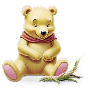 Classic Pooh A PNG image