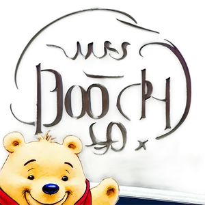 Classic Pooh B PNG image