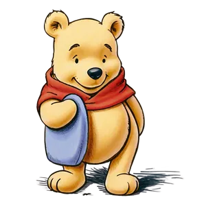 Classic Pooh Sketch PNG 69 PNG
