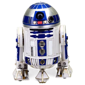 Classic R2d2 Standing Pose Png 72 PNG image