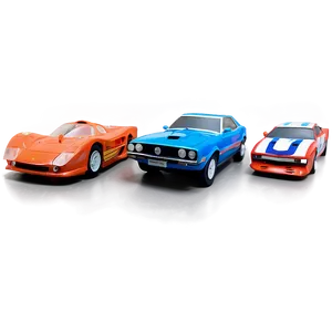 Classic Rc Car Collection PNG Kqt