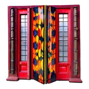 Classic Red Door Png Qob PNG image