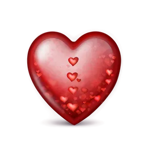 Classic Red Heart Emoji Png Bxr34 PNG image