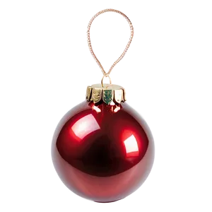 Classic Red Ornament Png 36 PNG image