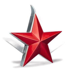 Classic Red Star PNG 05232024 PNG