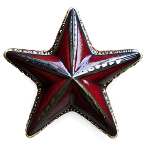 Classic Red Star PNG Eji15 PNG