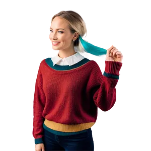 Classic Red Sweater Png Vqc85 PNG image