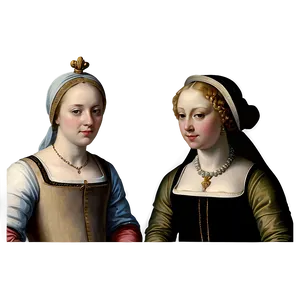 Classic Renaissance Painting Png Klo45 PNG image