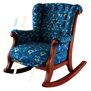 Classic Rocking Chair Png Fkv PNG image