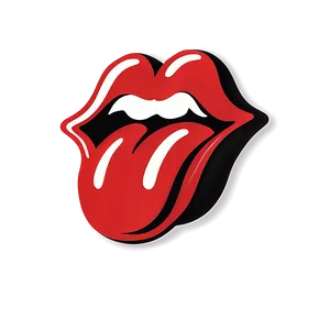 Classic Rolling Stones Tongue Logo Png 06292024 PNG image