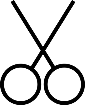 Classic Scissors Icon PNG