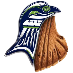 Classic Seattle Seahawks Logo PNG 91