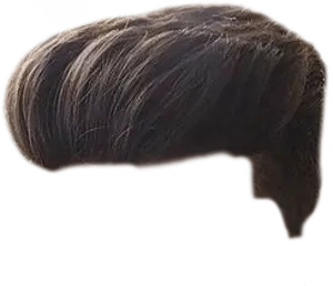 Classic Slicked Back Hairstyle Men PNG image