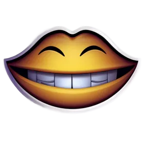 Classic Smile Emoji PNG 98