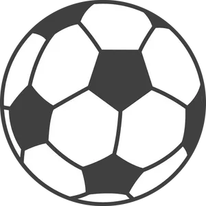 Classic Soccer Ball Clipart PNG image