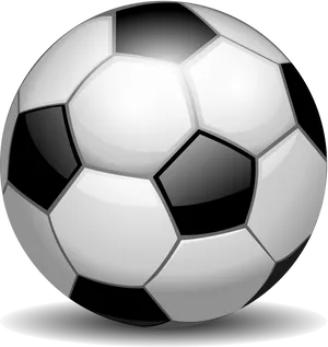 Classic Soccer Ball Illustration