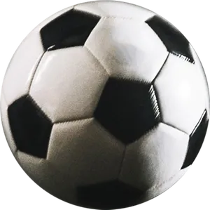 Classic Soccer Ball Image PNG image