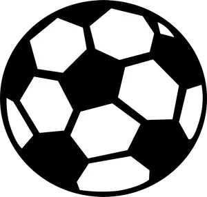 Classic Soccer Ball Pattern PNG image