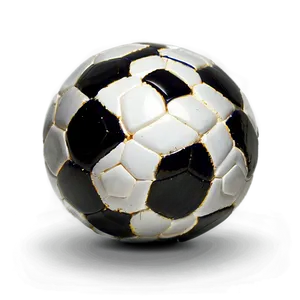 Classic Soccer Ball PNG Jxo55