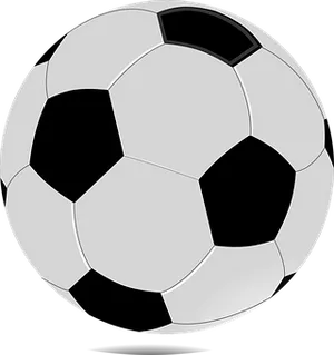 Classic Soccer Ball Vector Illustration