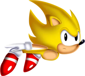 Classic Sonic Character Art