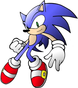 Classic Sonic Pose.png PNG image