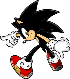 Classic Sonic The Hedgehog Pose