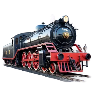 Classic Steam Locomotive PNG 05212024