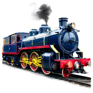 Classic Steam Locomotive PNG Klm39