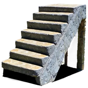 Classic Stone Staircase Png 12 PNG image