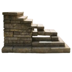 Classic Stone Staircase Png 40 PNG image