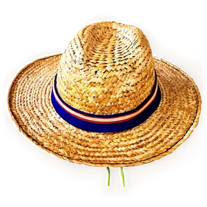 Classic Straw Farmer Hat Png 06212024 PNG image