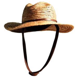 Classic Straw Farmer Hat Png Okc65 PNG image