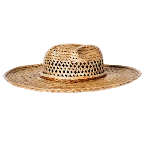Classic Straw Hat PNG 35