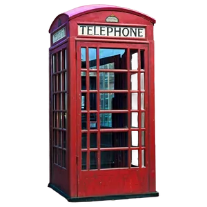 Classic Telephone Booth Png 06252024 PNG image