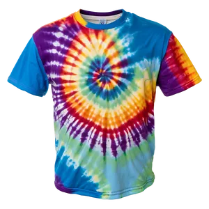 Classic Tie Dye Shirt PNG Hyq