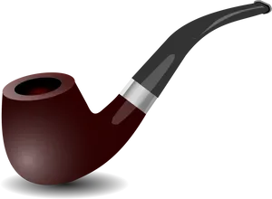 Classic Tobacco Pipe PNG