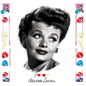 Classic Tv Show I Love Lucy Png 89 PNG image